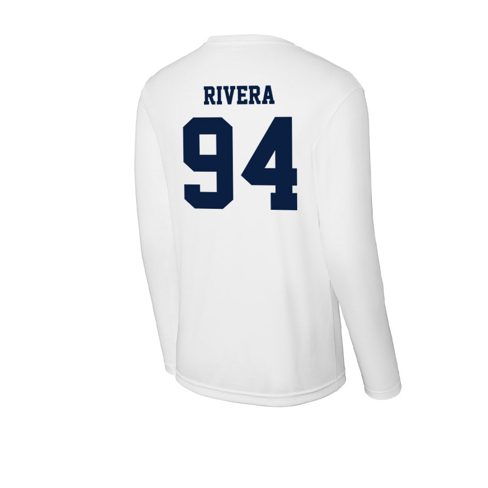 Northern Arizona - NCAA Football : Carlos Rivera - Activewear Long Sleeve T-Shirt-1