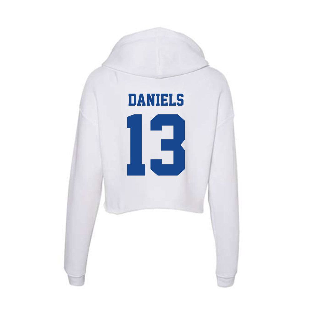 CNU - NCAA Baseball : Doc Daniels - Women's Crop Fleece Hoodie-1