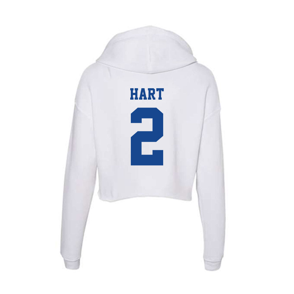 - NCAA Football : Colin Hart - Women's Crop Fleece Hoodie-1