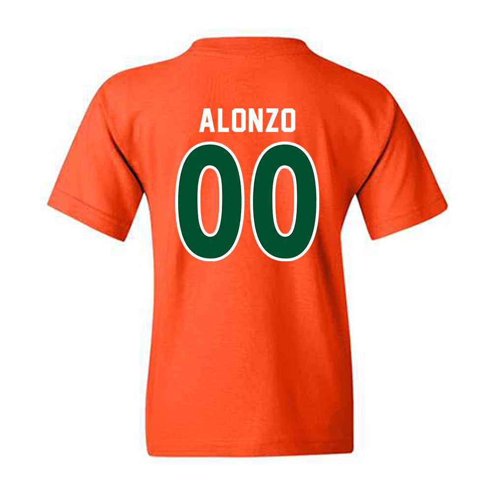 Miami - NCAA Women's Soccer : Vikki Alonzo - Replica Shersey Youth T-Shirt-1