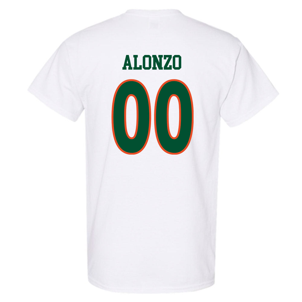 Miami - NCAA Women's Soccer : Vikki Alonzo - Replica Shersey T-Shirt-1