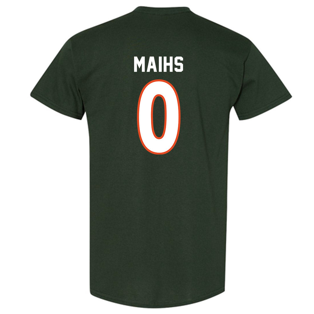 Miami - NCAA Women's Soccer : Emilie Maihs - Replica Shersey T-Shirt-1