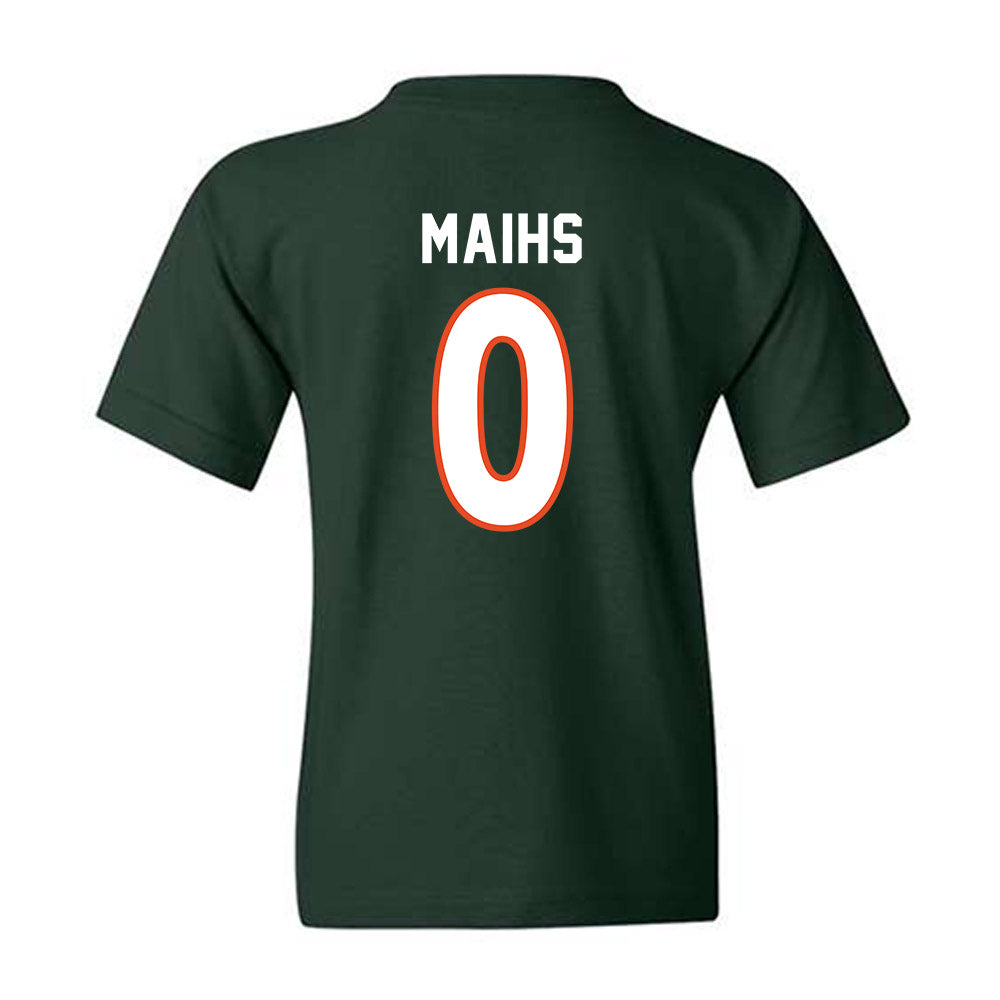 Miami - NCAA Women's Soccer : Emilie Maihs - Replica Shersey Youth T-Shirt-1