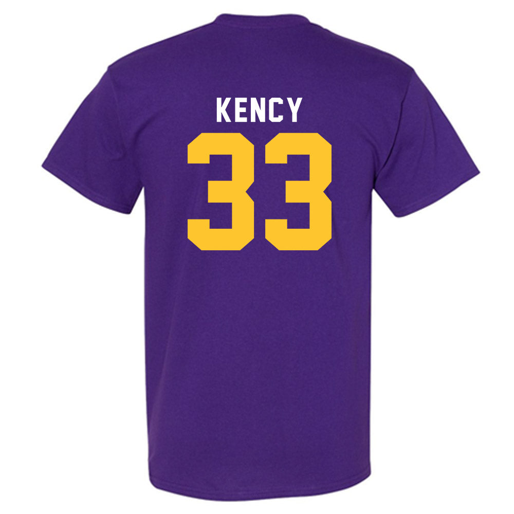 LSU - NCAA Football : David Kency - Classic Shersey T-Shirt-1