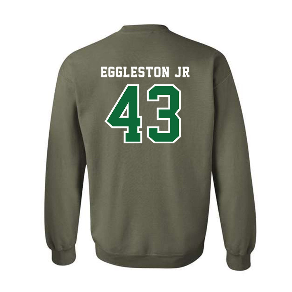 EMich - NCAA Football : Marvell Eggleston Jr - Classic Shersey Crewneck Sweatshirt-1