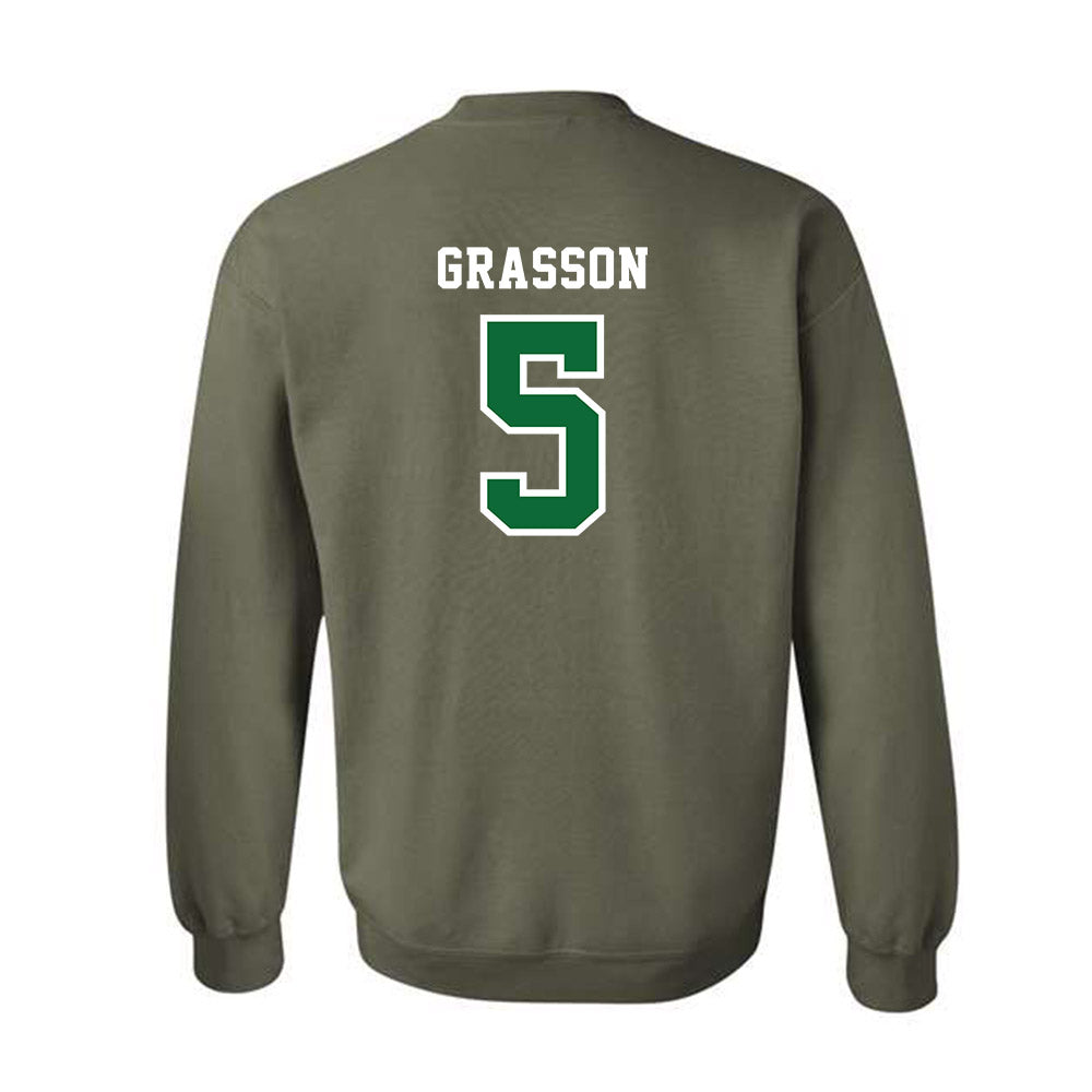 EMich - NCAA Women's Volleyball : Ella Grasson - Classic Shersey Crewneck Sweatshirt-1