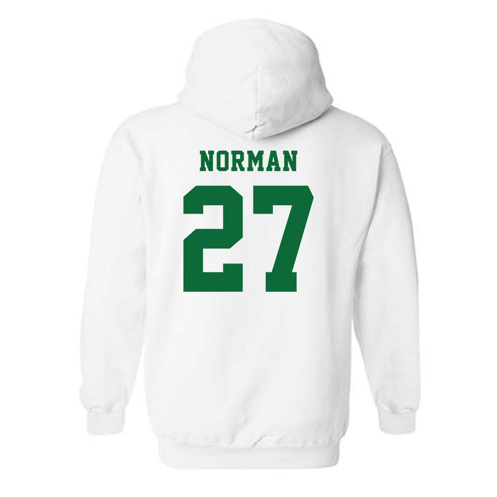 EMich - NCAA Football : Jayvin Norman - Classic Shersey Hooded Sweatshirt-1