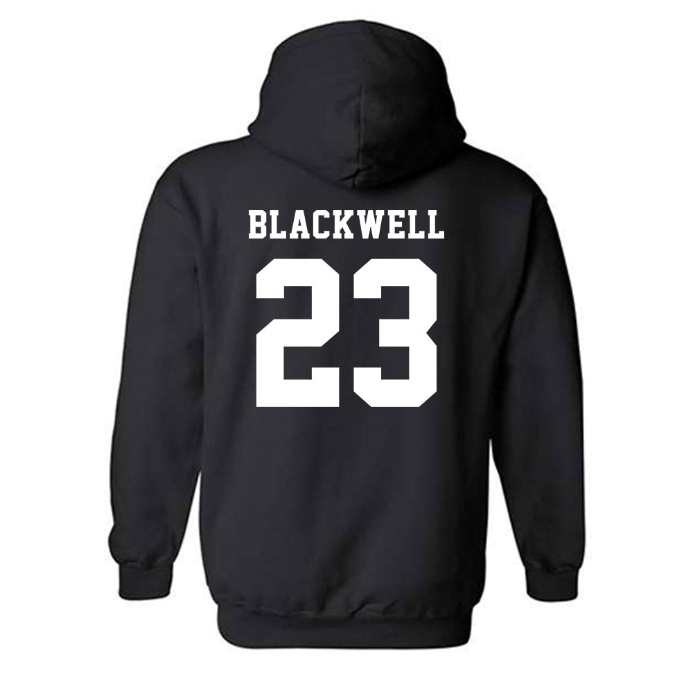 EMich - NCAA Women's Lacrosse : Mackenzie Blackwell - Classic Shersey Hooded Sweatshirt-1