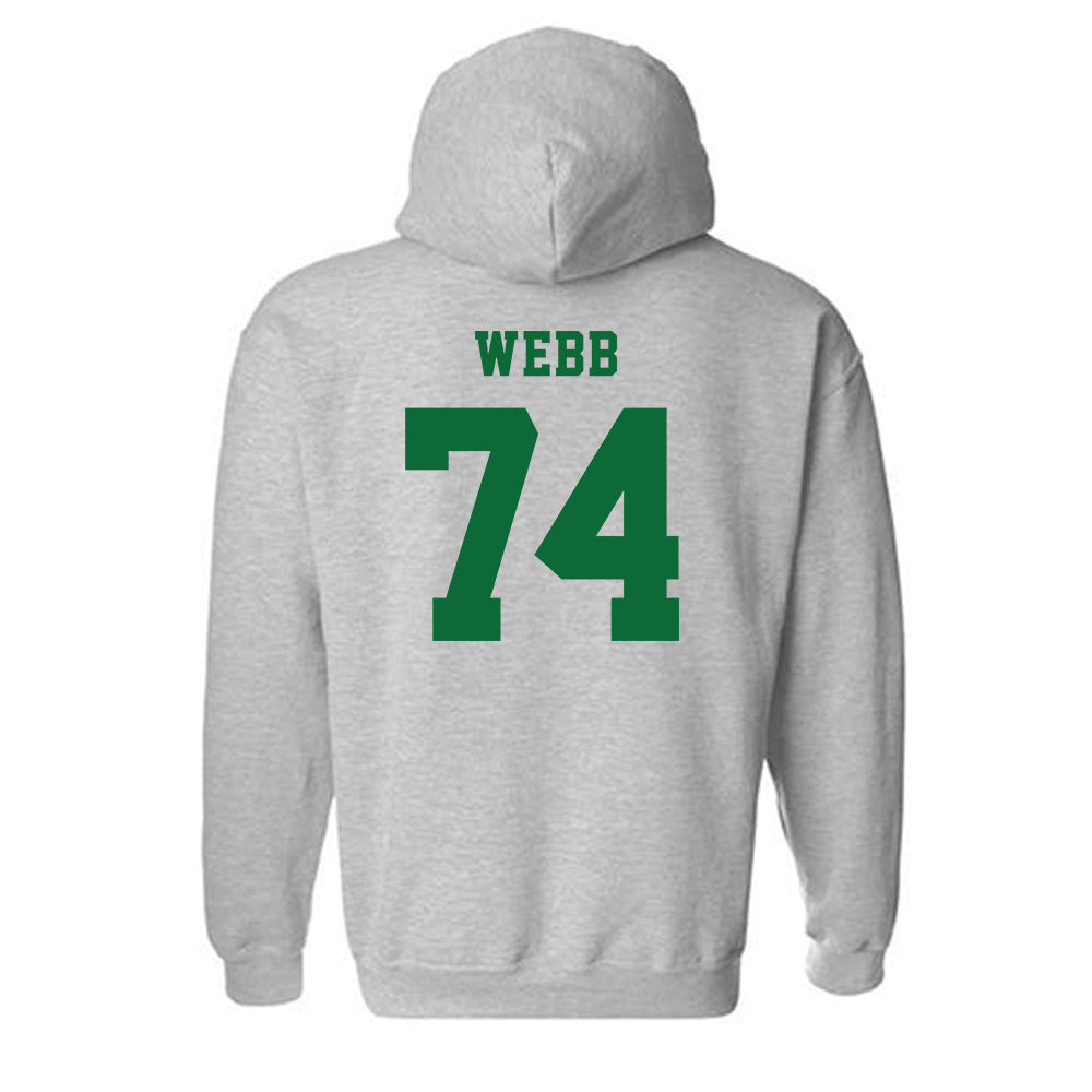 EMich - NCAA Football : Spencer Webb - Classic Shersey Hooded Sweatshirt-1