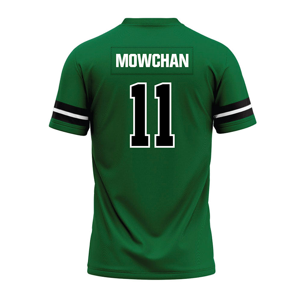 EMich - NCAA Football : Zach Mowchan - Green Premium Football Jersey-1