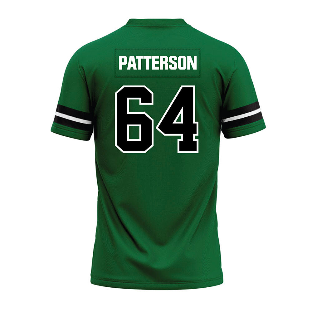 EMich - NCAA Football : Noah Patterson - Green Premium Football Jersey-1