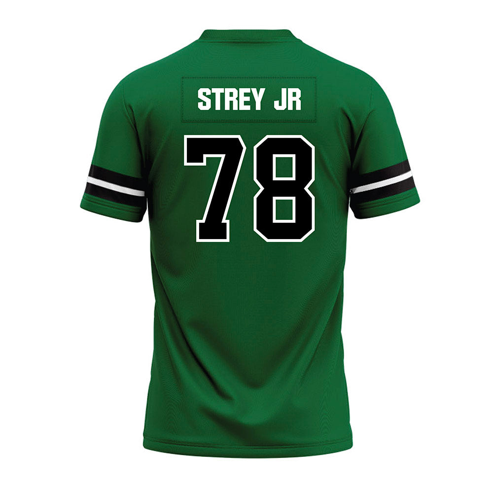 EMich - NCAA Football : Dennis Strey Jr - Green Premium Football Jersey-1