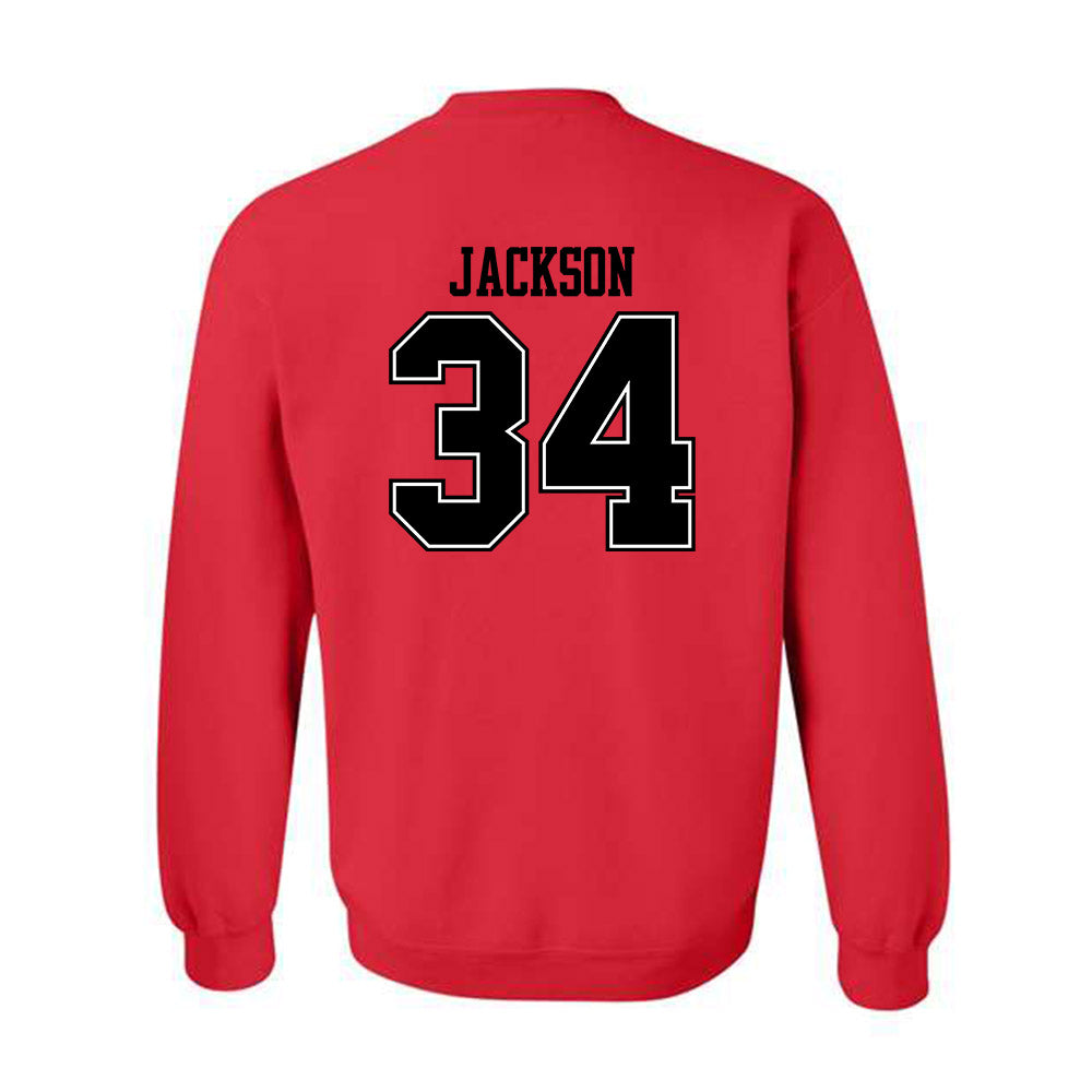 Valdosta State - NCAA Baseball : Trey Jackson - Classic Shersey Crewneck Sweatshirt-1