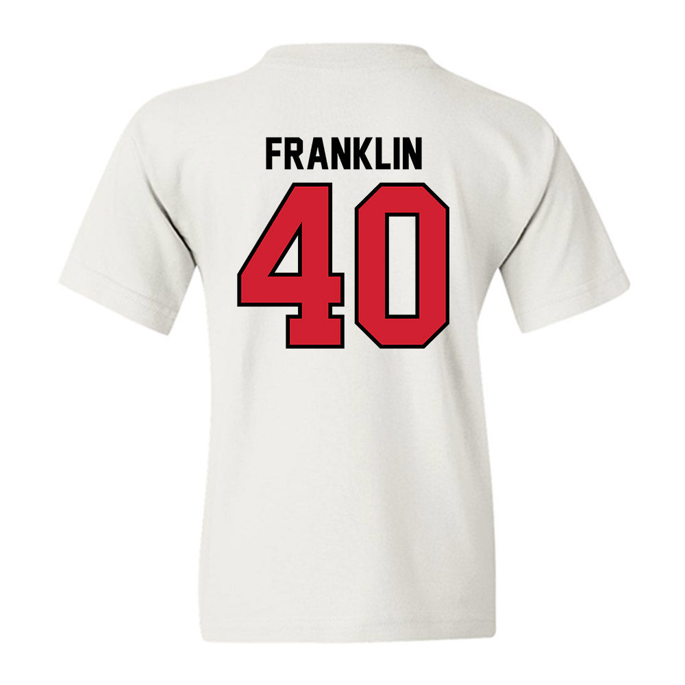 Valdosta State - NCAA Football : Javerius Franklin - Classic Shersey Youth T-Shirt-1