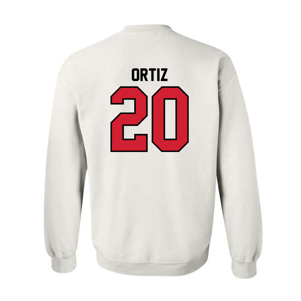 Valdosta State - NCAA Baseball : Raynel Ortiz - Classic Shersey Crewneck Sweatshirt-1