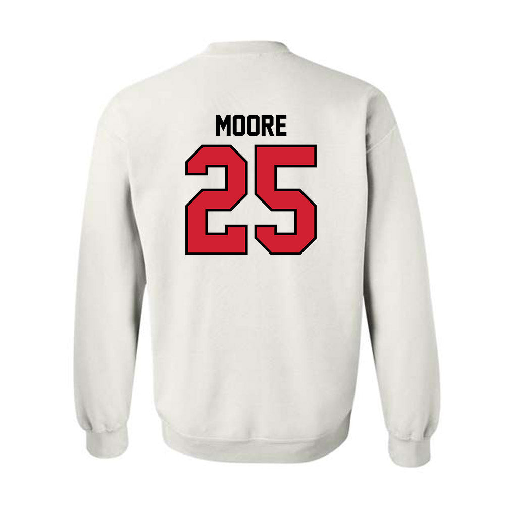 Valdosta State - NCAA Football : LaBarryon Moore - Classic Shersey Crewneck Sweatshirt-1