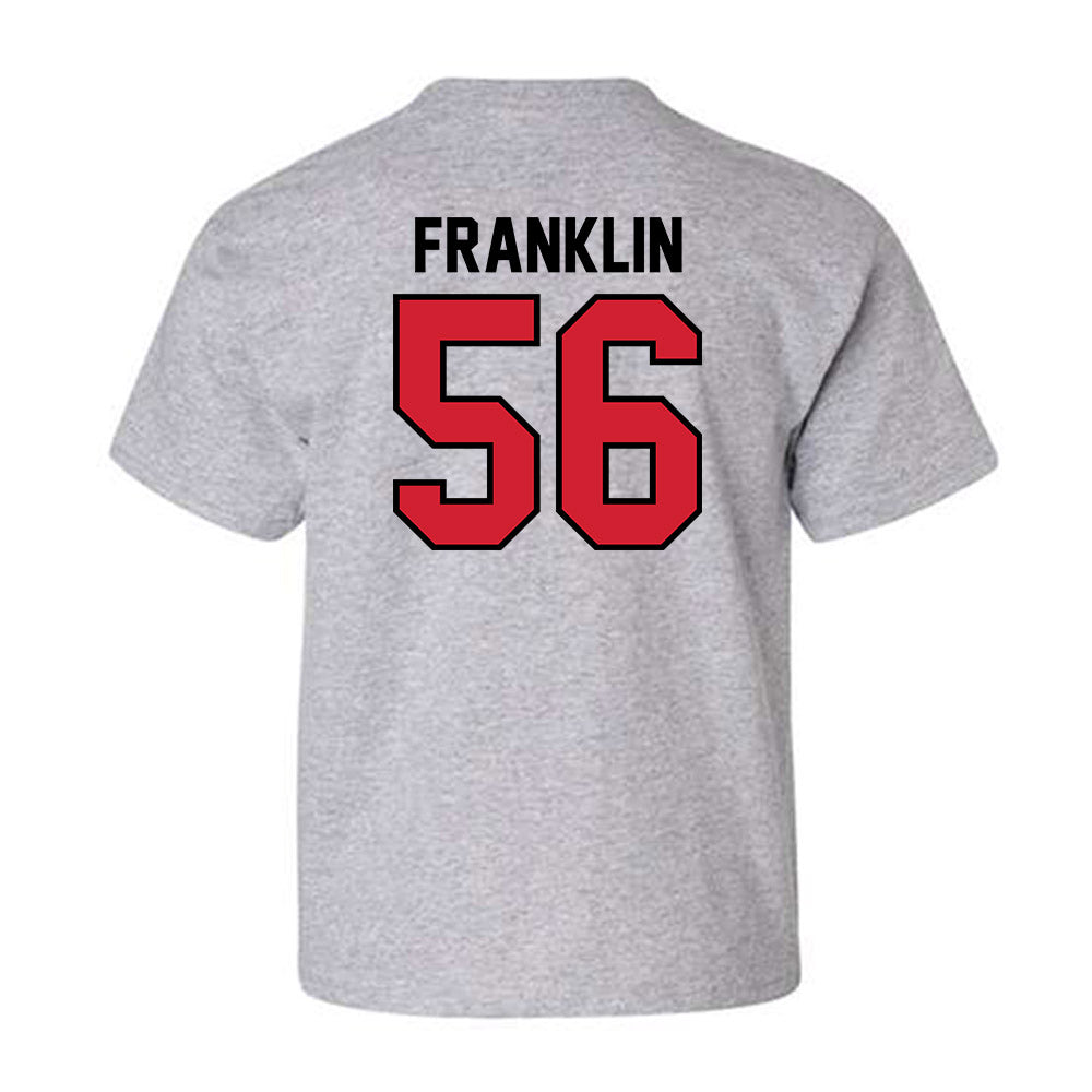 Valdosta State - NCAA Football : Javerius Franklin - Classic Shersey Youth T-Shirt-1