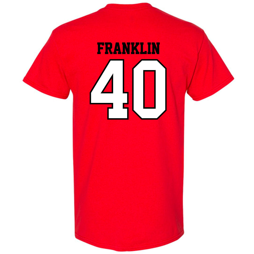 Valdosta State - NCAA Football : Javerius Franklin - Classic Shersey T-Shirt-1
