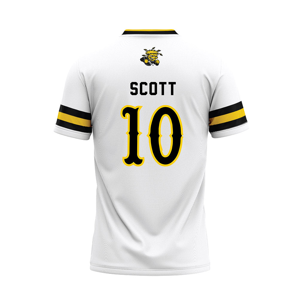 Wichita State - NCAA Softball : Gabriella Scott - White Baseball Jersey-1