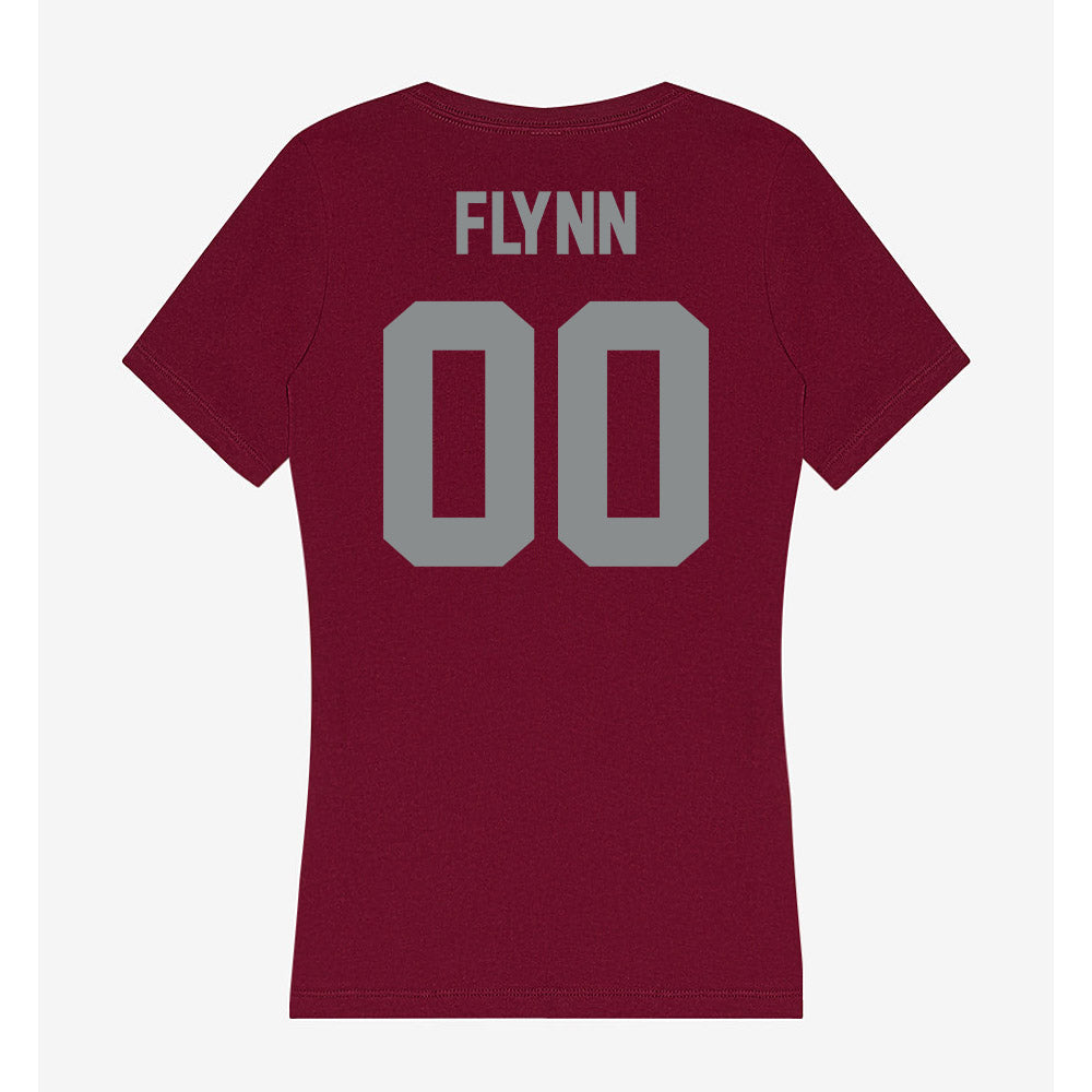 Montana - NCAA Women's Soccer : Bayliss Flynn - Women's V-Neck T-Shirt-1