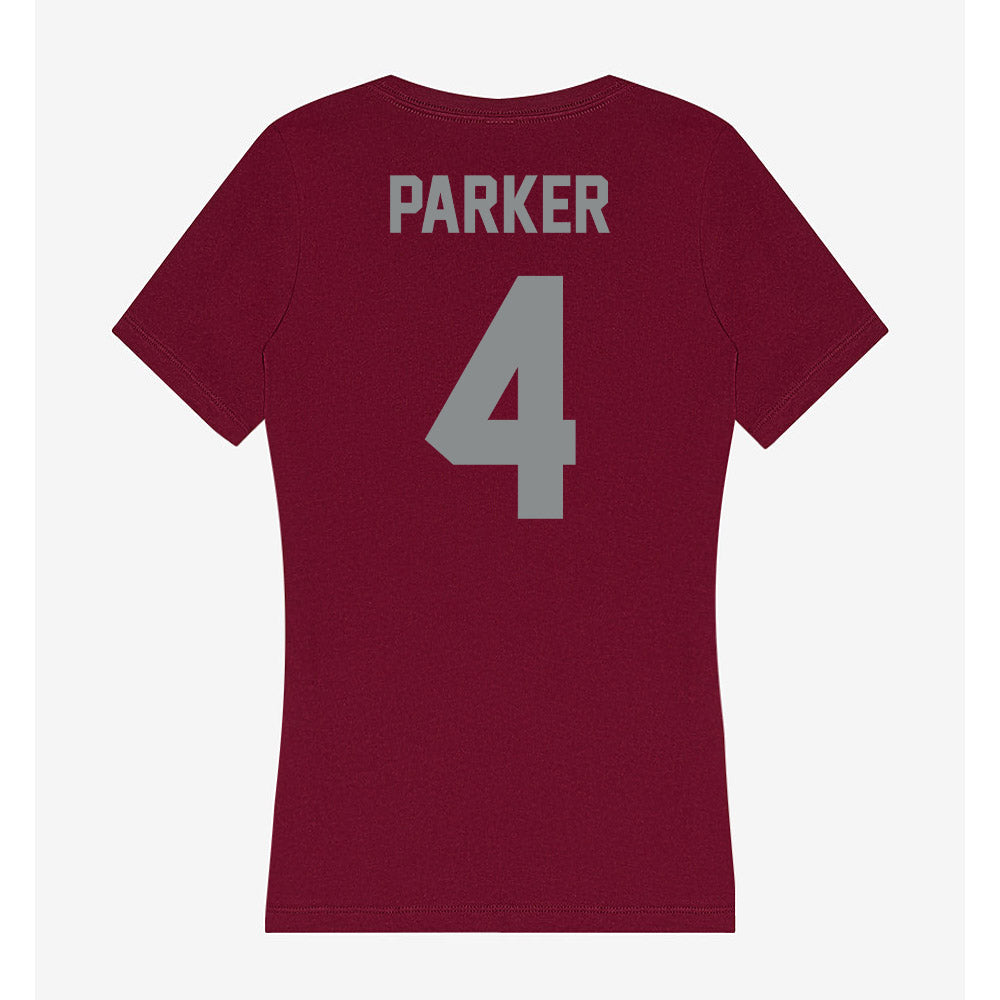 Montana - NCAA Football : Dane Parker - Women's V-Neck T-Shirt-1