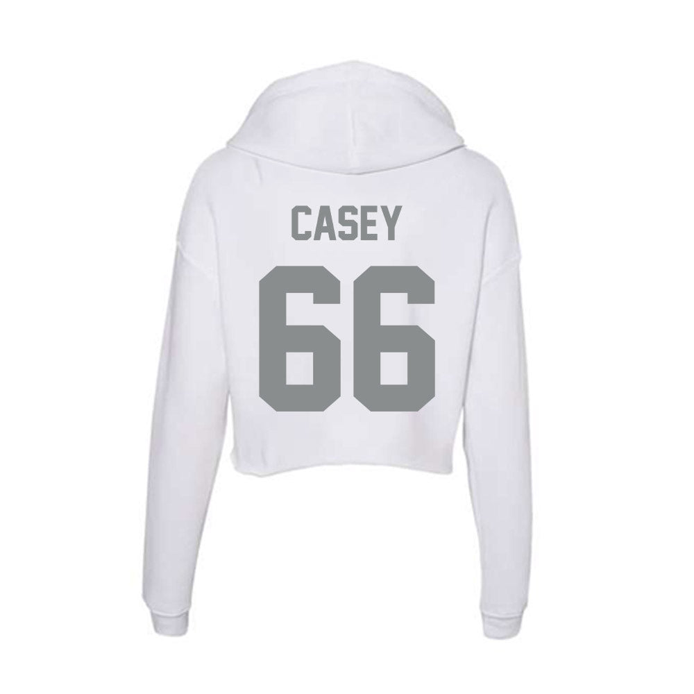 Montana - NCAA Football : Brandon Casey - Women's Crop Fleece Hoodie-1