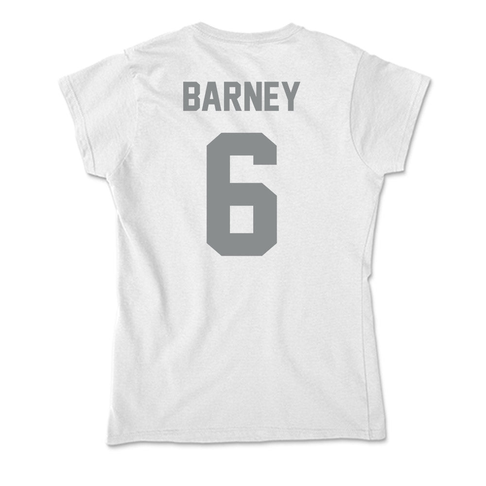 Montana - NCAA Softball : Jenna Barney - Soft Style Women’s T-Shirt-1