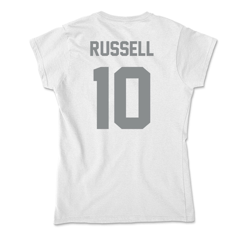 Montana - NCAA Women's Volleyball : Delaney Russell - Soft Style Women’s T-Shirt-1