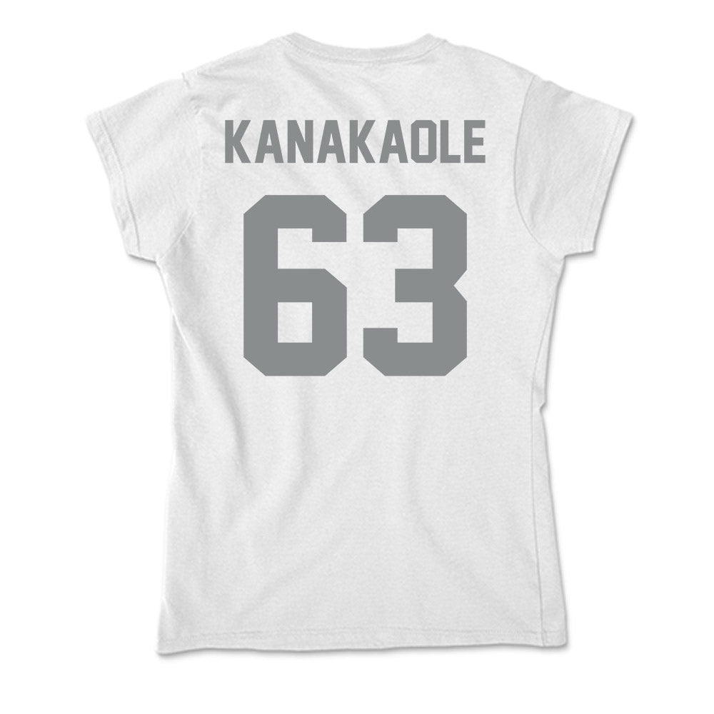 Montana - NCAA Football : Kaikoa Kanakaole - Soft Style Women’s T-Shirt-1