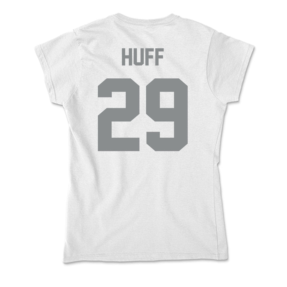 Montana - NCAA Football : Tanner Huff - Soft Style Women’s T-Shirt-1
