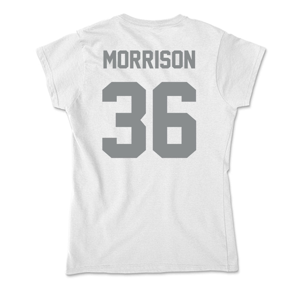 Montana - NCAA Football : Ty Morrison - Soft Style Women’s T-Shirt-1