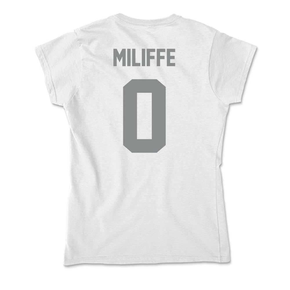 Montana - NCAA Women's Soccer : Jillian Miliffe - Soft Style Women’s T-Shirt-1