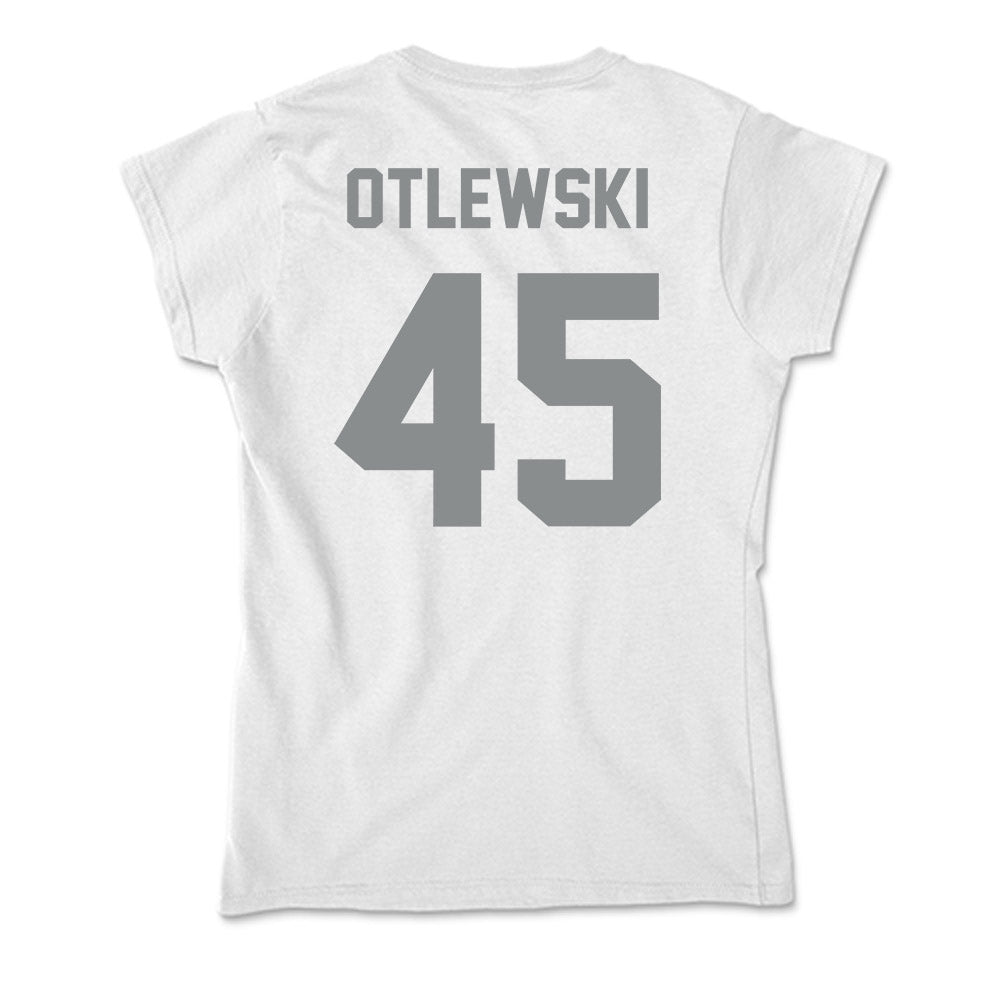 Montana - NCAA Football : Caleb Otlewski - Soft Style Women’s T-Shirt-1