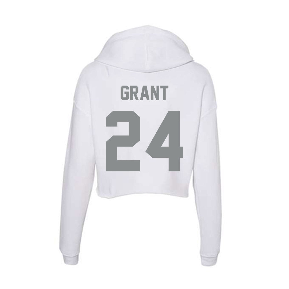 Montana - NCAA Women's Soccer : Kiera Grant - Women's Crop Fleece Hoodie-1