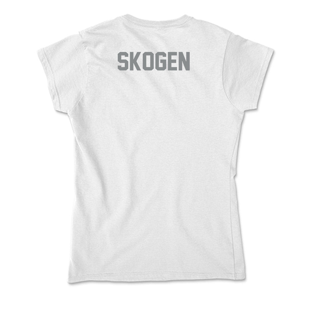 Montana - NCAA Women's Track & Field : Reghan Skogen - Soft Style Women’s T-Shirt-1
