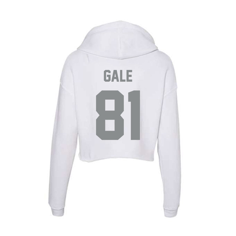 Montana - NCAA Football : Joshua Gale - Women's Crop Fleece Hoodie-1