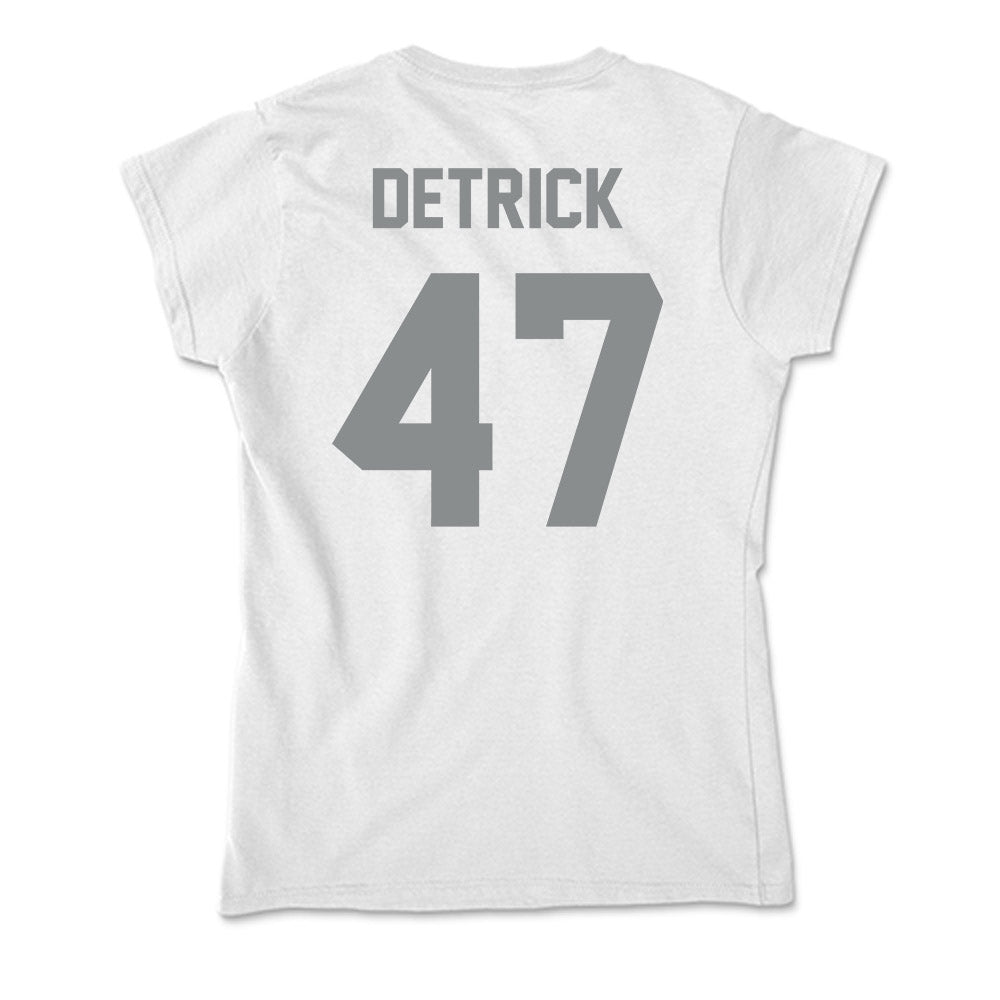 Montana - NCAA Football : Kellen Detrick - Soft Style Women’s T-Shirt-1