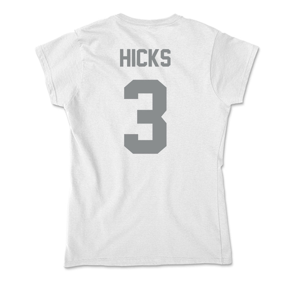 Montana - NCAA Men's Basketball : Brooklyn Hicks - Soft Style Women’s T-Shirt-1