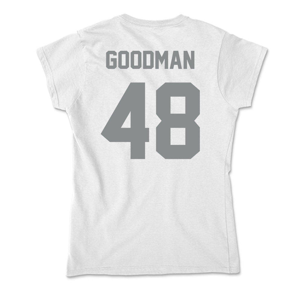 Montana - NCAA Football : Styles Goodman - Soft Style Women’s T-Shirt-1