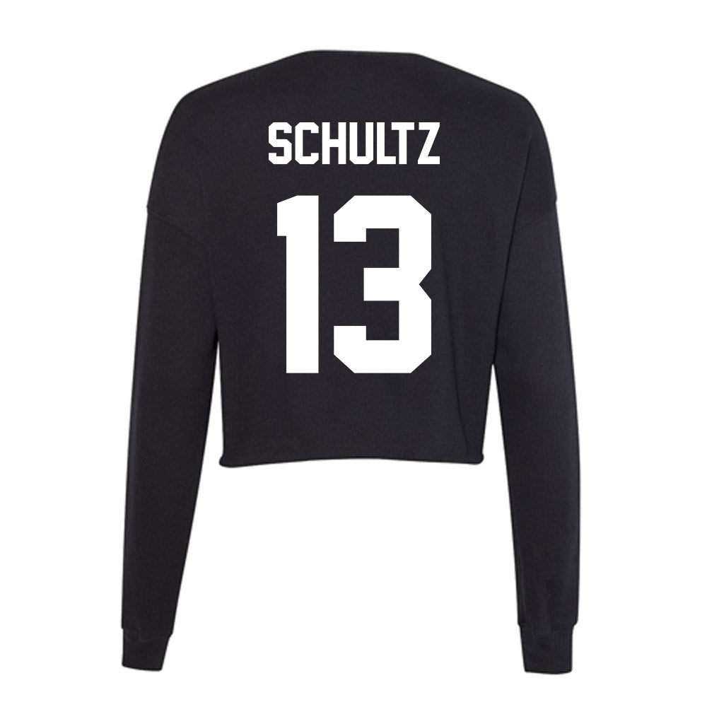 Portland State - NCAA Football : Eddy Schultz - Classic Shersey Women's Cropped Crew Fleece-1