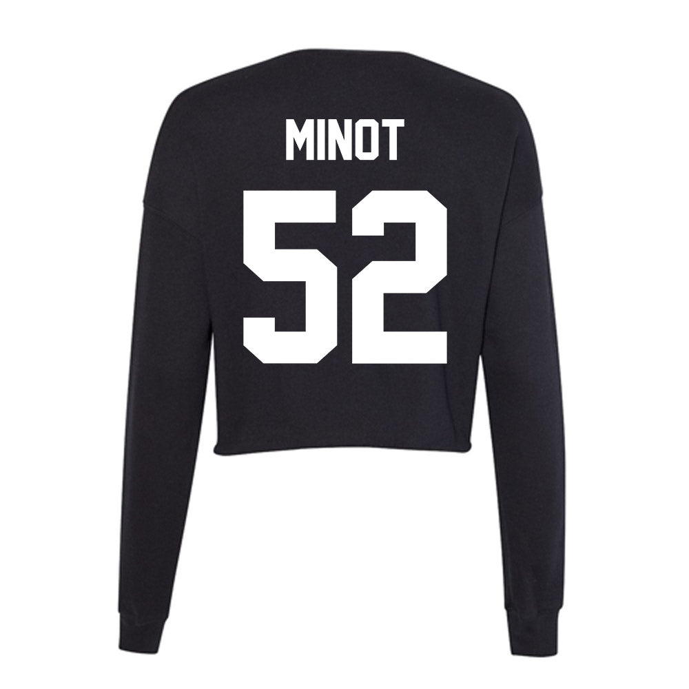 Portland State - NCAA Football : James Minot - Classic Shersey Women's Cropped Crew Fleece-1