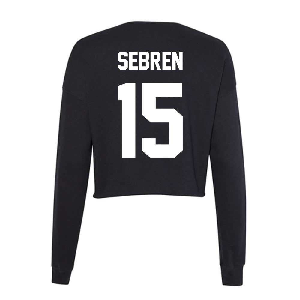 Portland State - NCAA Women's Soccer : Addison Sebren - Classic Shersey Women's Cropped Crew Fleece-1
