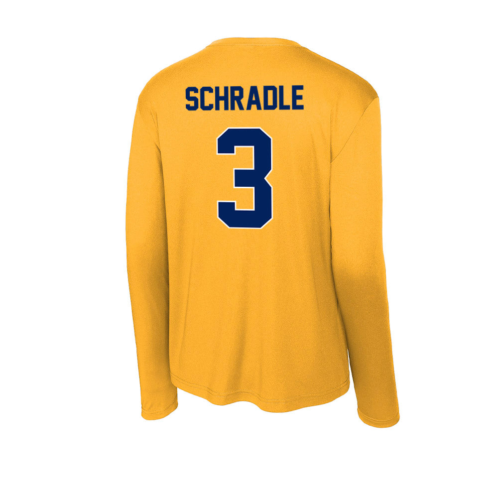 UW Eau Claire - NCAA Football : Sam Schradle - Activewear Long Sleeve T-Shirt
