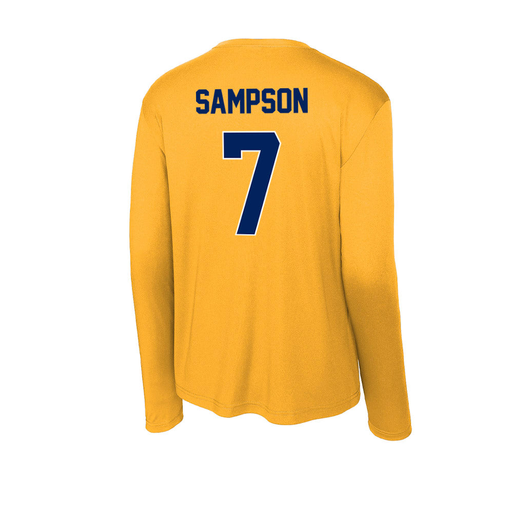 UW Eau Claire - NCAA Men's Soccer : Jacob Sampson - Activewear Long Sleeve T-Shirt