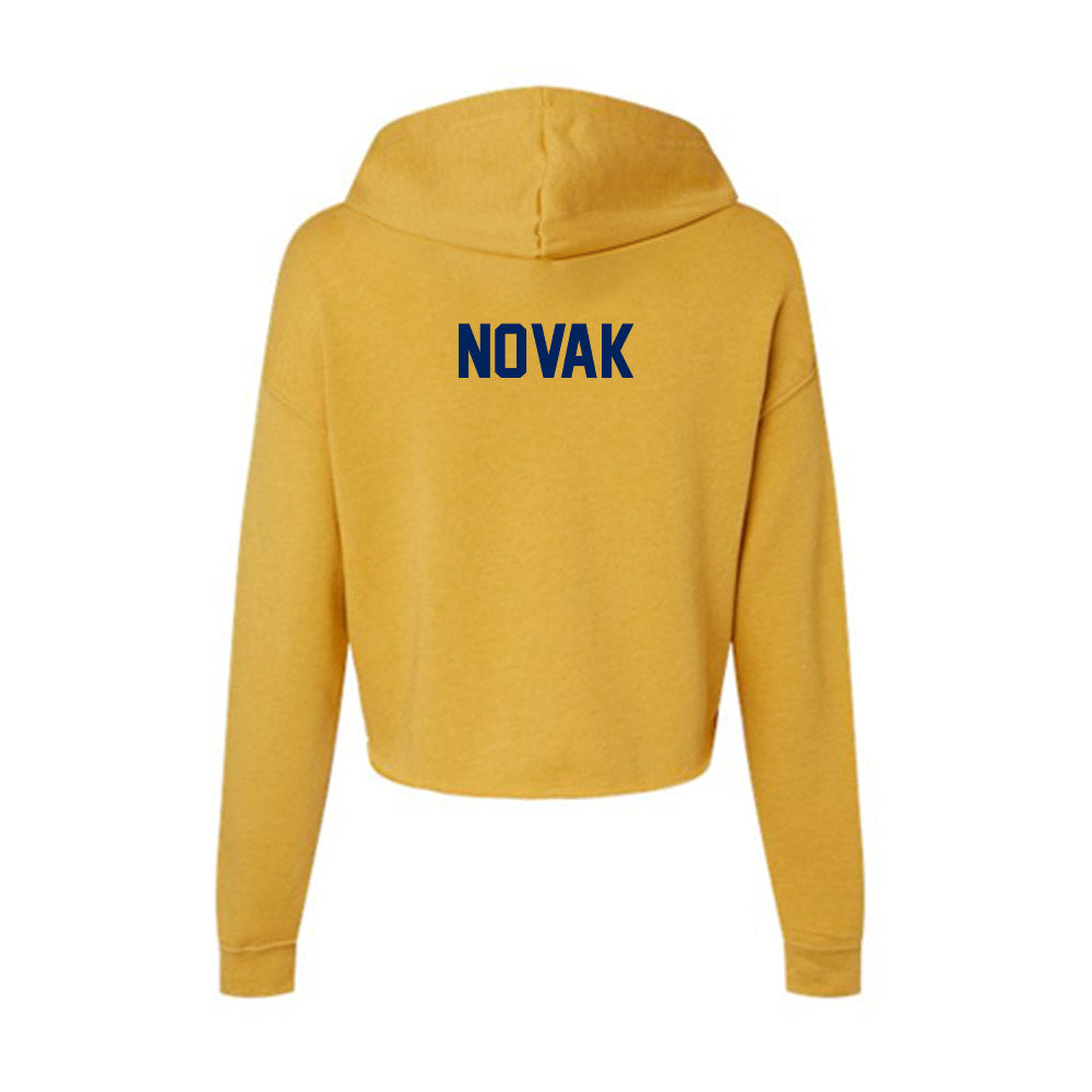 UW Eau Claire - NCAA Women's Golf : Brianna Novak - Women's Crop Fleece Hoodie-1