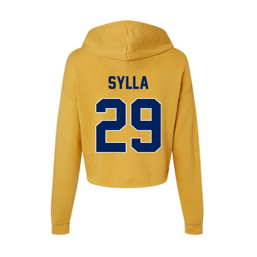 UW Eau Claire - NCAA Baseball : Brandon Sylla - Women's Crop Fleece Hoodie-1
