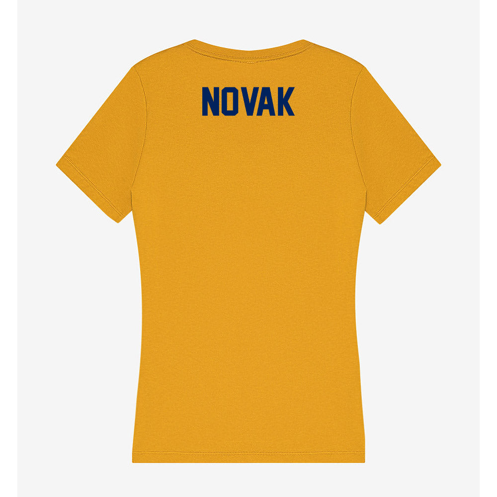 UW Eau Claire - NCAA Women's Golf : Brianna Novak - Women's V-Neck T-Shirt-1