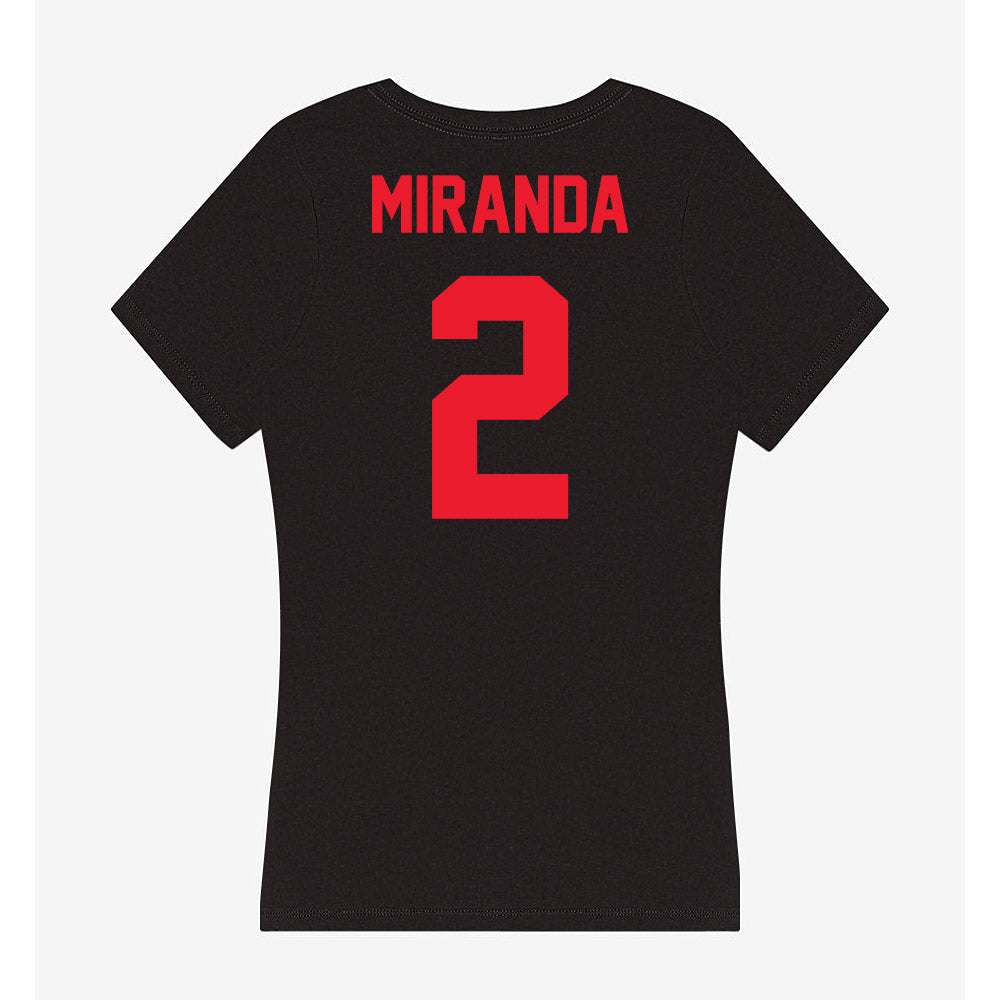 Southern Utah - NCAA Softball : Ariyana Miranda - Women's V-Neck T-Shirt-1