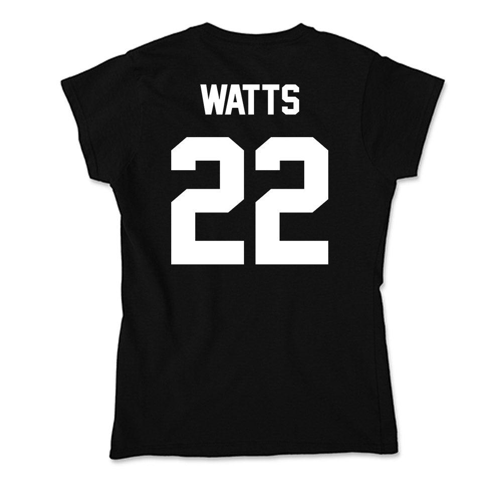 Utah Valley - NCAA Softball : Kahikina Watts - Soft Style Women’s T-Shirt-1