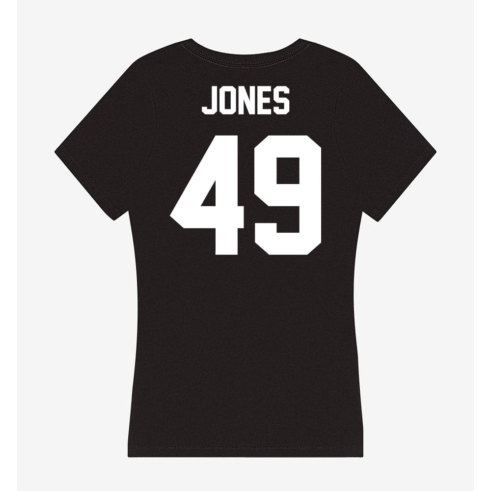 Utah Valley - NCAA Baseball : Jet Jones - Women's V-Neck T-Shirt-1